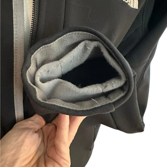 The North Face Women's Black Apex Jacket Windwall Shell Large - Picture 12 of 16